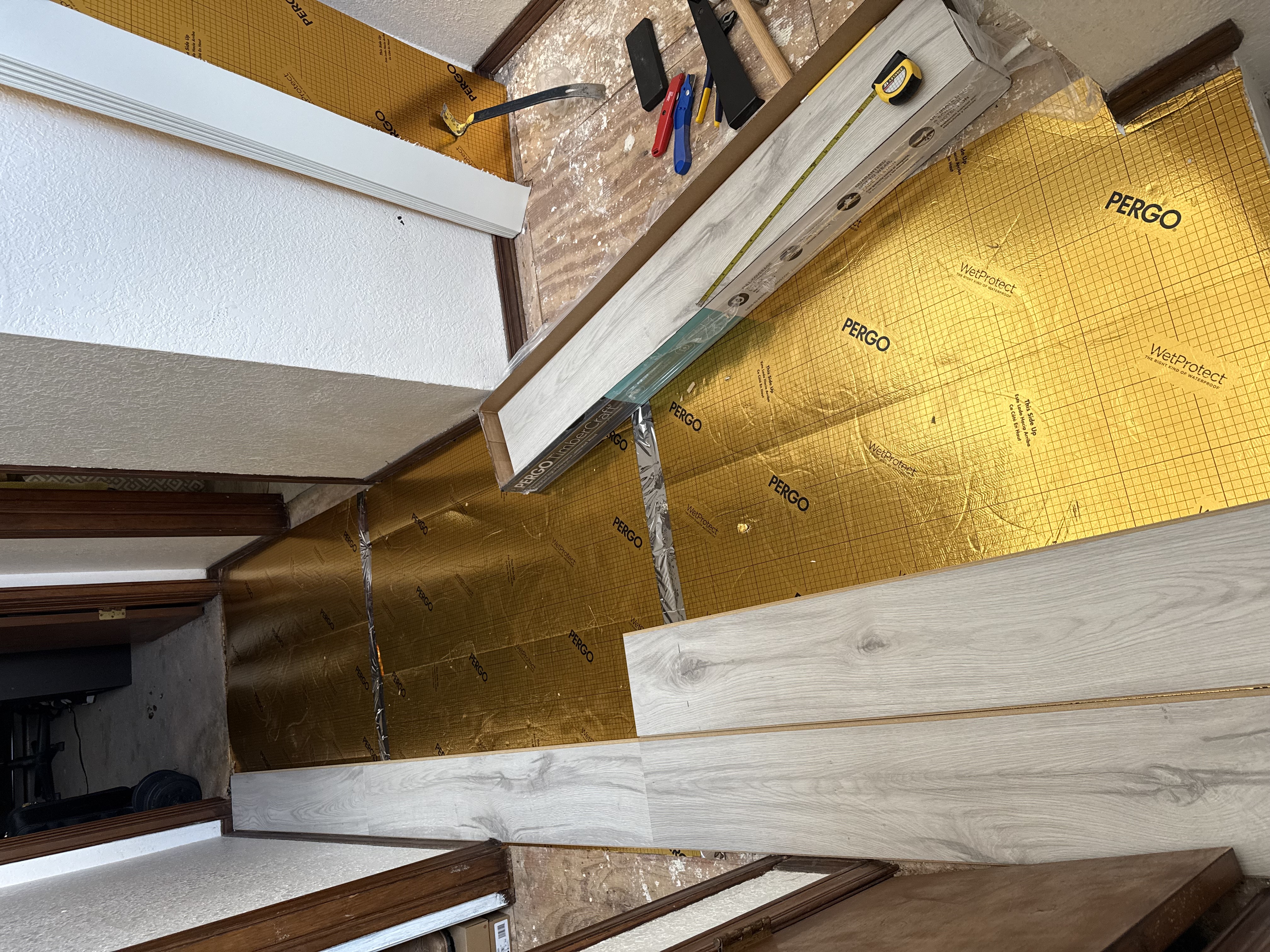 Install Underlayment
